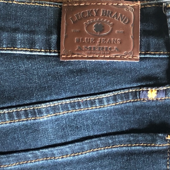 Lucky Brand Brooke Straight Womens Jeans Simi Valley Blue Size 8/29 EUC - Picture 8 of 9
